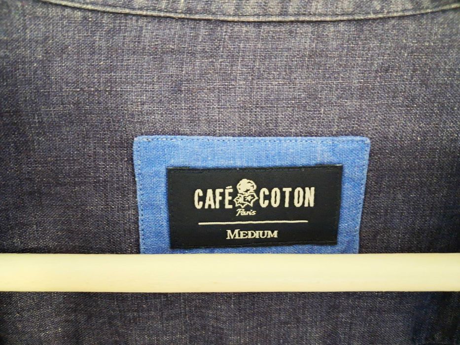 Camisa Homem Algodão Egípcio “CAFÉ COTON” TM Médio