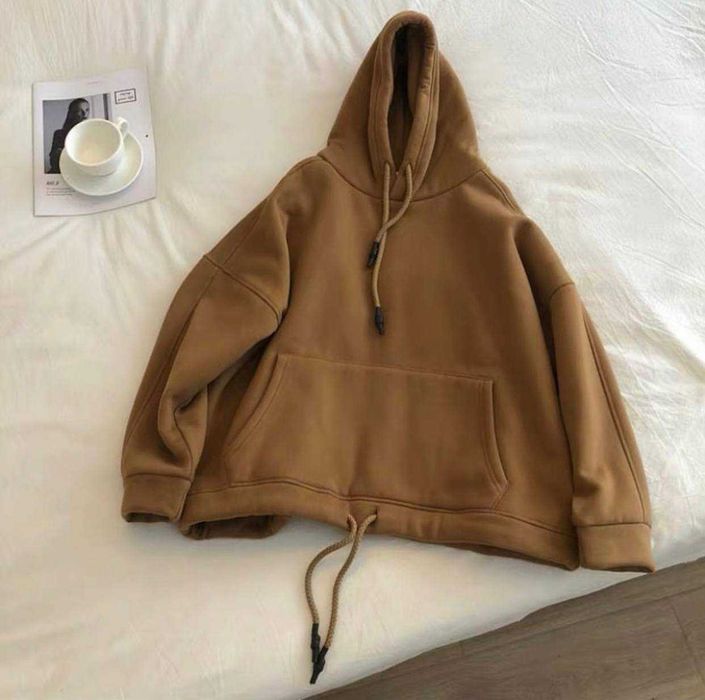 Тепле базове худі на флісі + Подарунок*