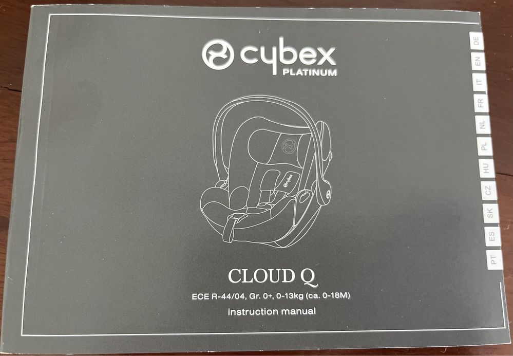 Cybex CLOUD Q + Capa Chuva