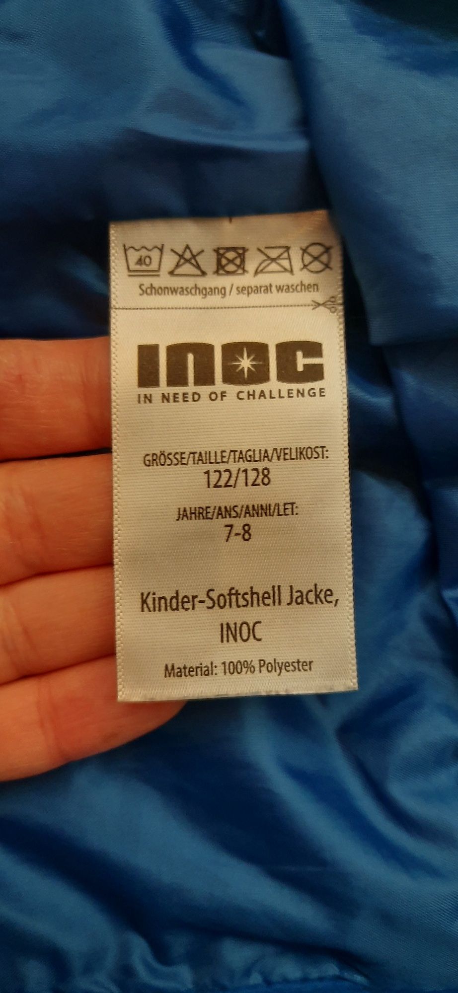 Kurtka wiosenna softshell INOC  rozm. 122