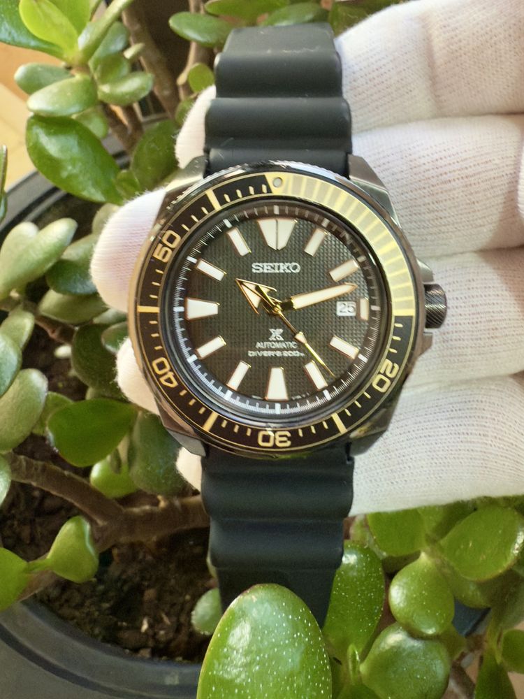 Seiko Prospex Samurai Black Gold