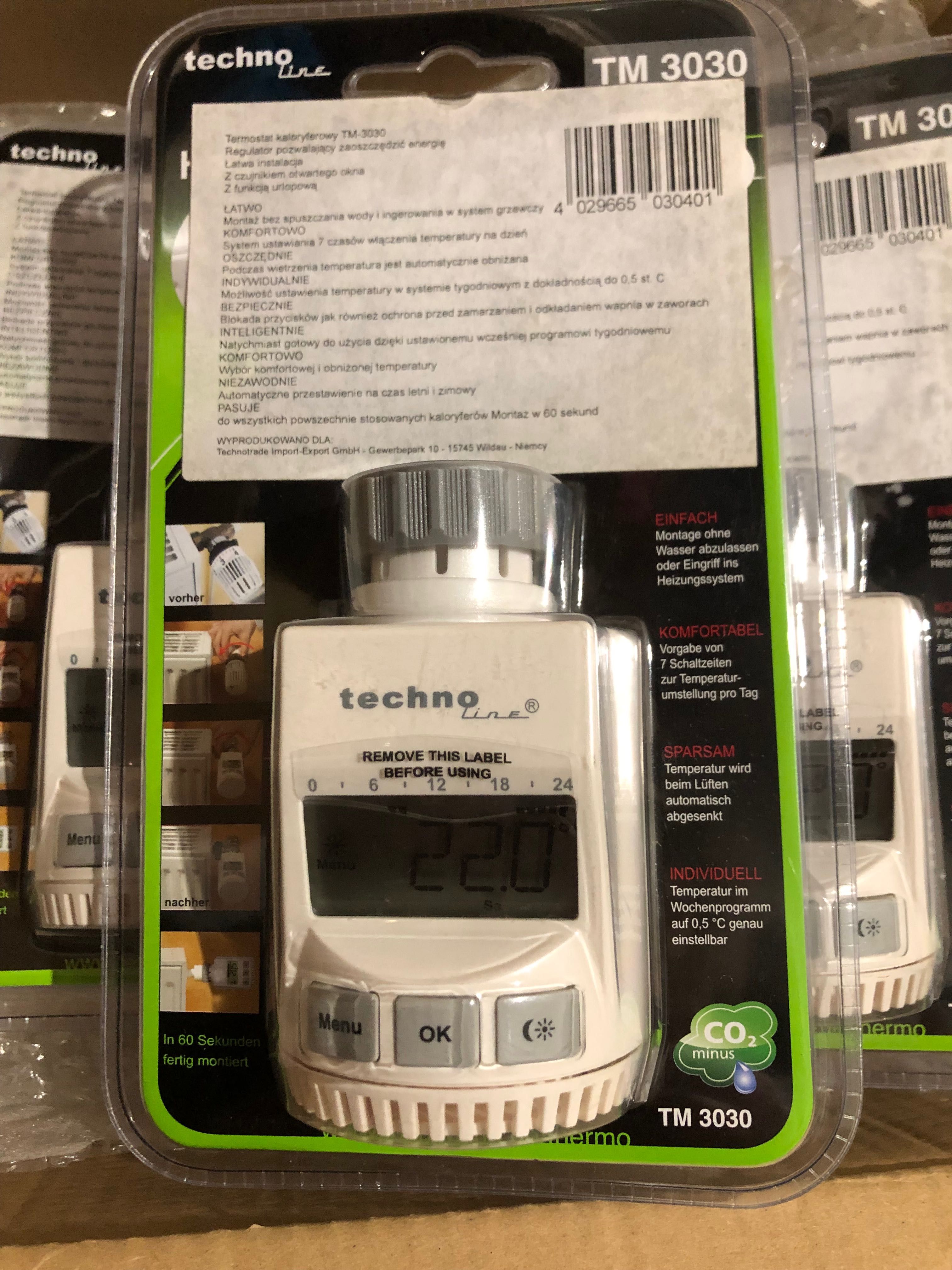TechnoLine TM-3030 - Regulatory grzejnikowe