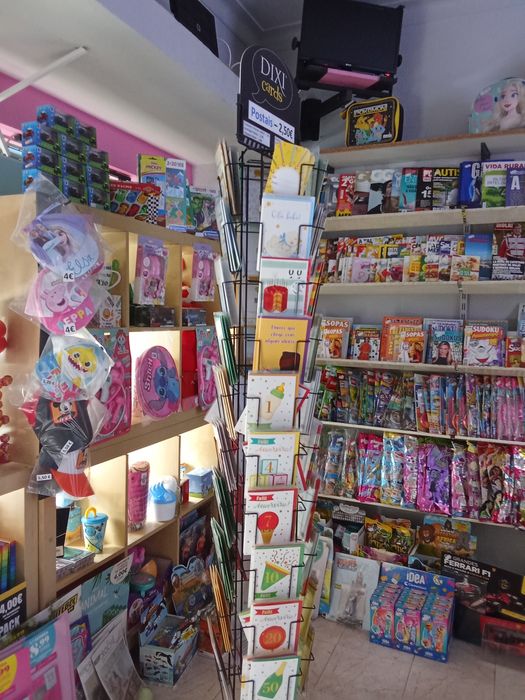 Trespasse de Papelaria com Jogos Santa Casa asa