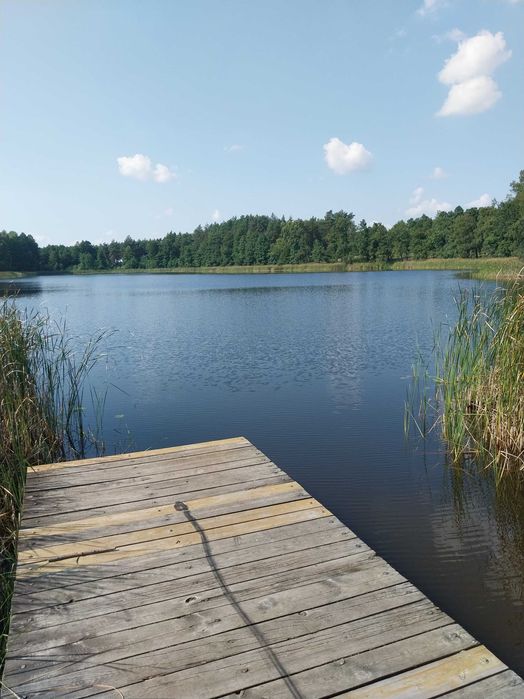 Działka budowlana 1250 m2 nad jeziorem na Pojezierzu Dobrzyńskim
