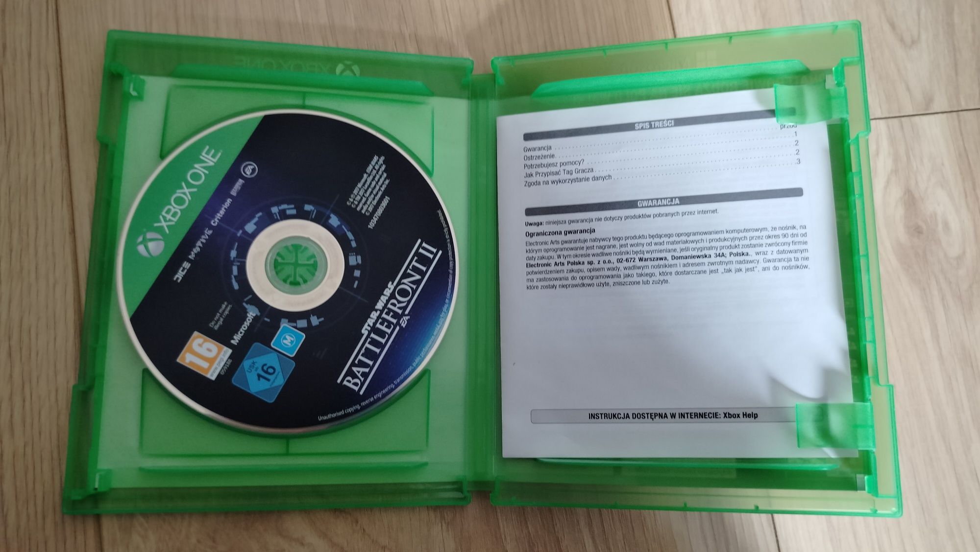 Star Wars Battlefront 2 płyta Xbox one