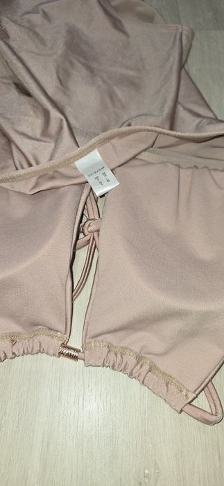 Primark szampański strój kąpielowy jednoczęściowy r. S/M