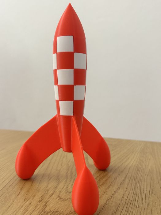 Tin tin foguete (viagem a lua)