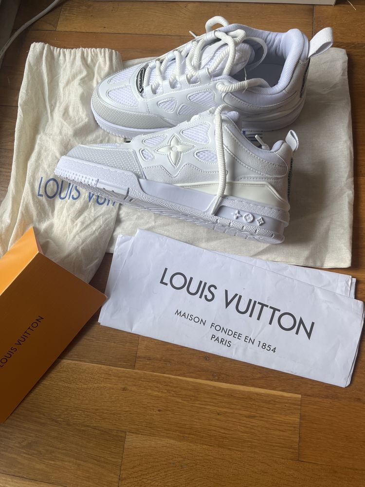 Louis vuitton Skates full white