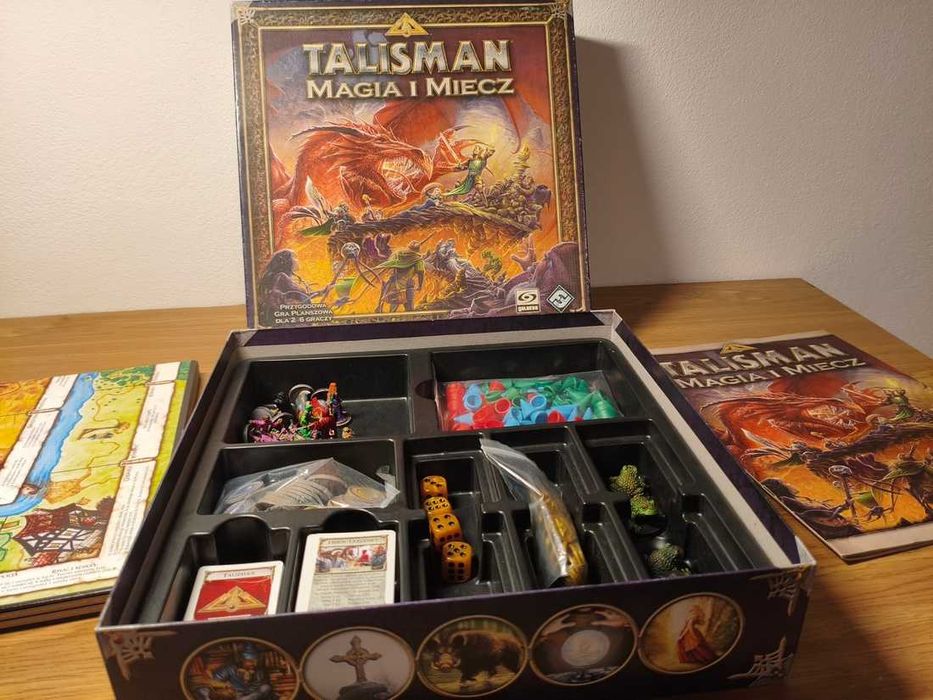 Talisman (pomalowane figurki) - gra planszowa