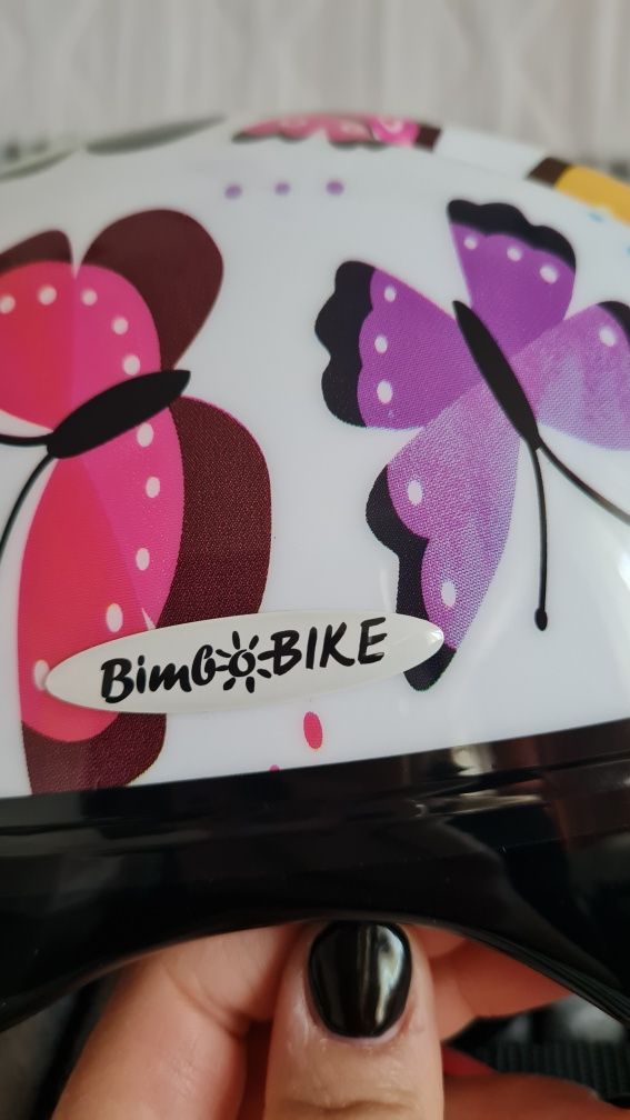 Kask rowerowy BIMBO BIKE BUTTERFLY, rozmiar S