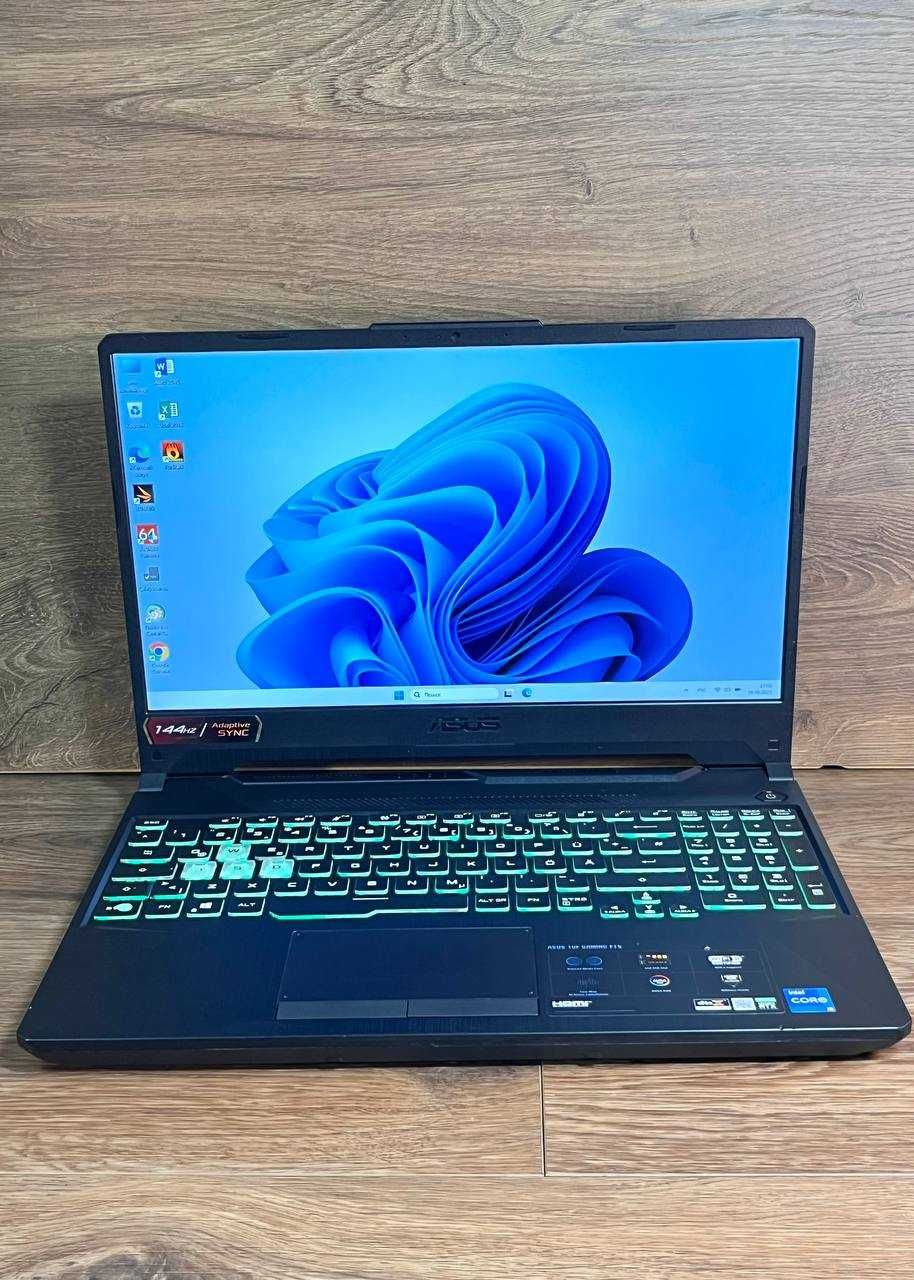 Asus TUF GamingF15 FX506HM\RTX 3060(6Gb\i5-11400H\DDR4-16Gb\m2 SSD-512