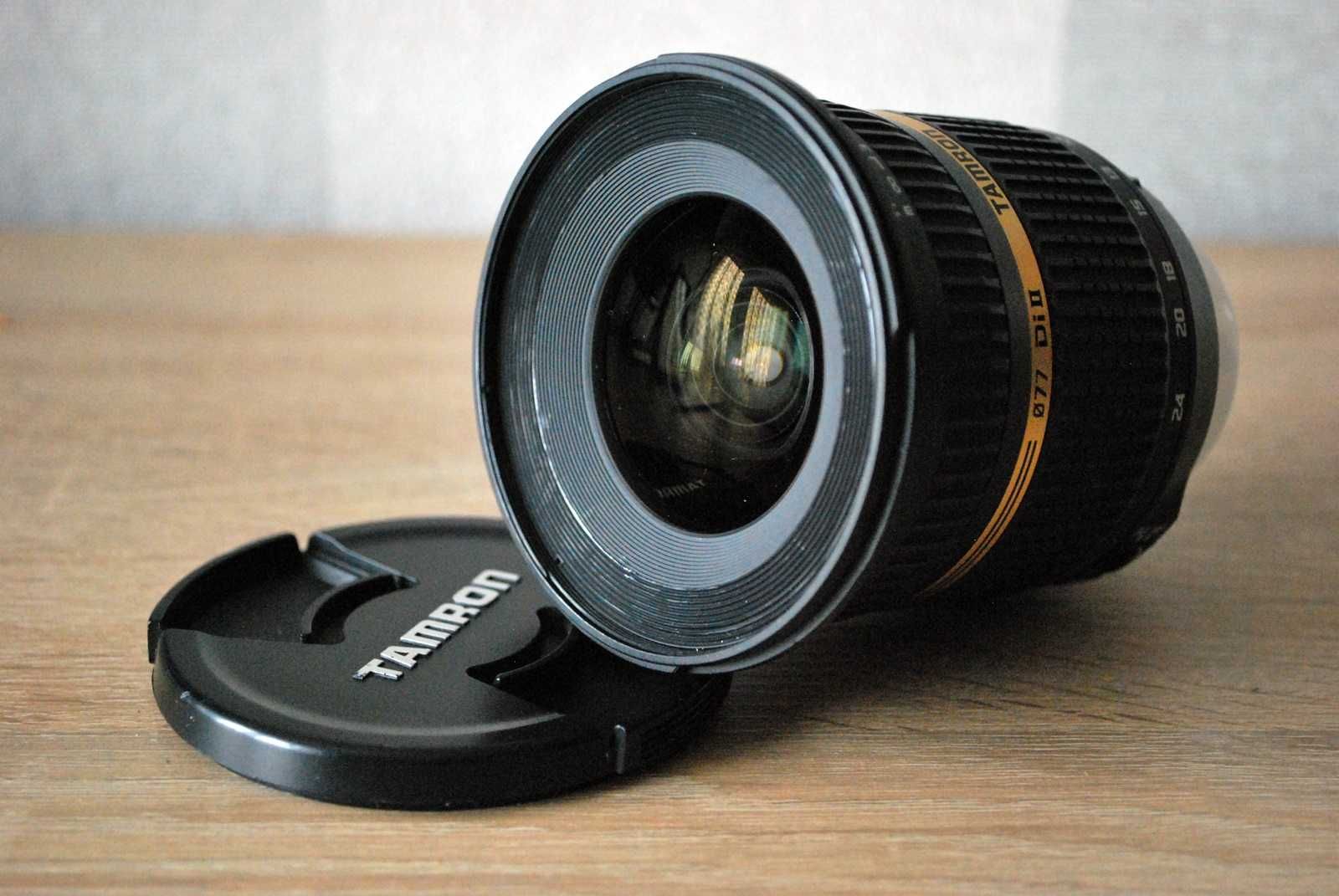 Obiektyw szerokokątny do Nikona
-Tamron SP 10-24mm