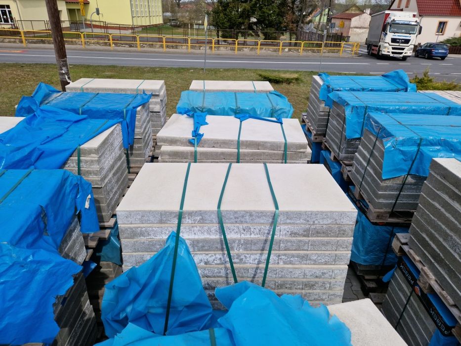 Płyta tarasowa 120x60x8cm PeBeK kostka brukowa PeBeK końcówka serii