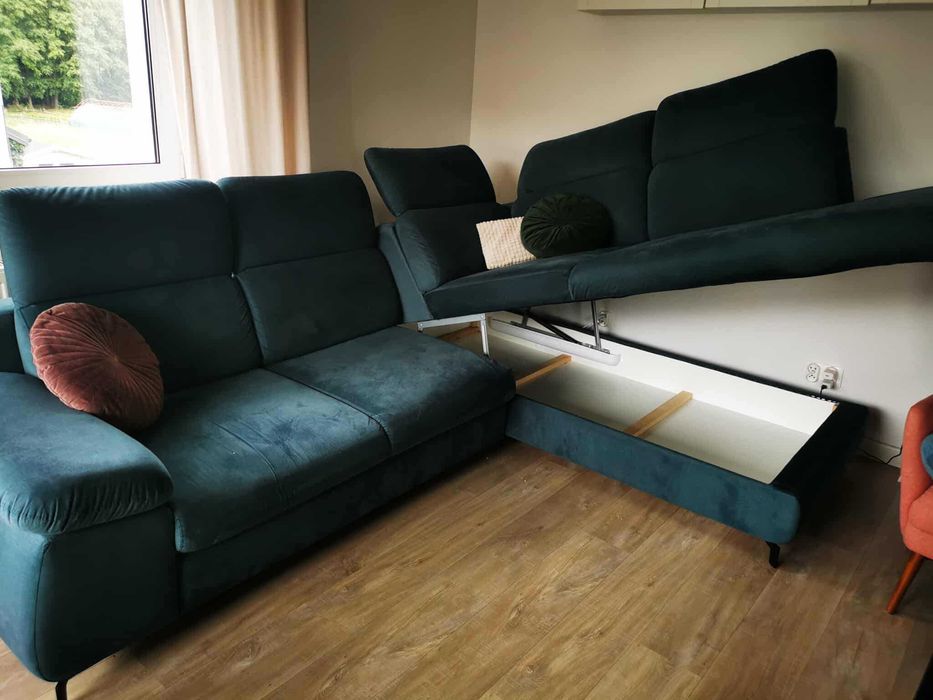 Narożnik COBRA z regulowanymi zagłówkami