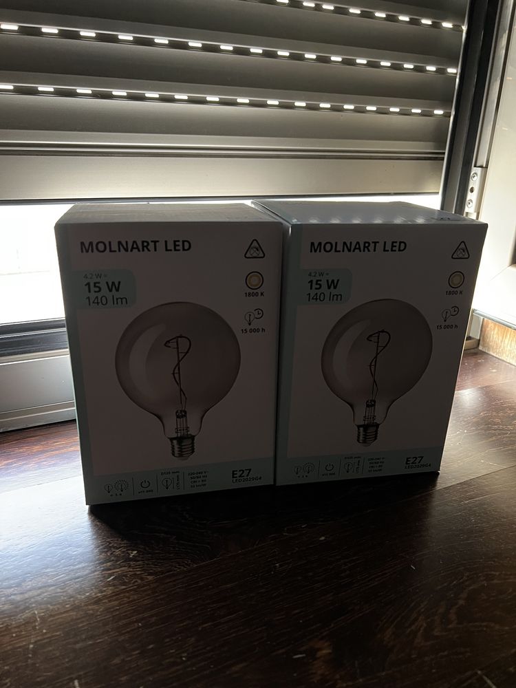 Lâmpadas Molnart Led IKEA