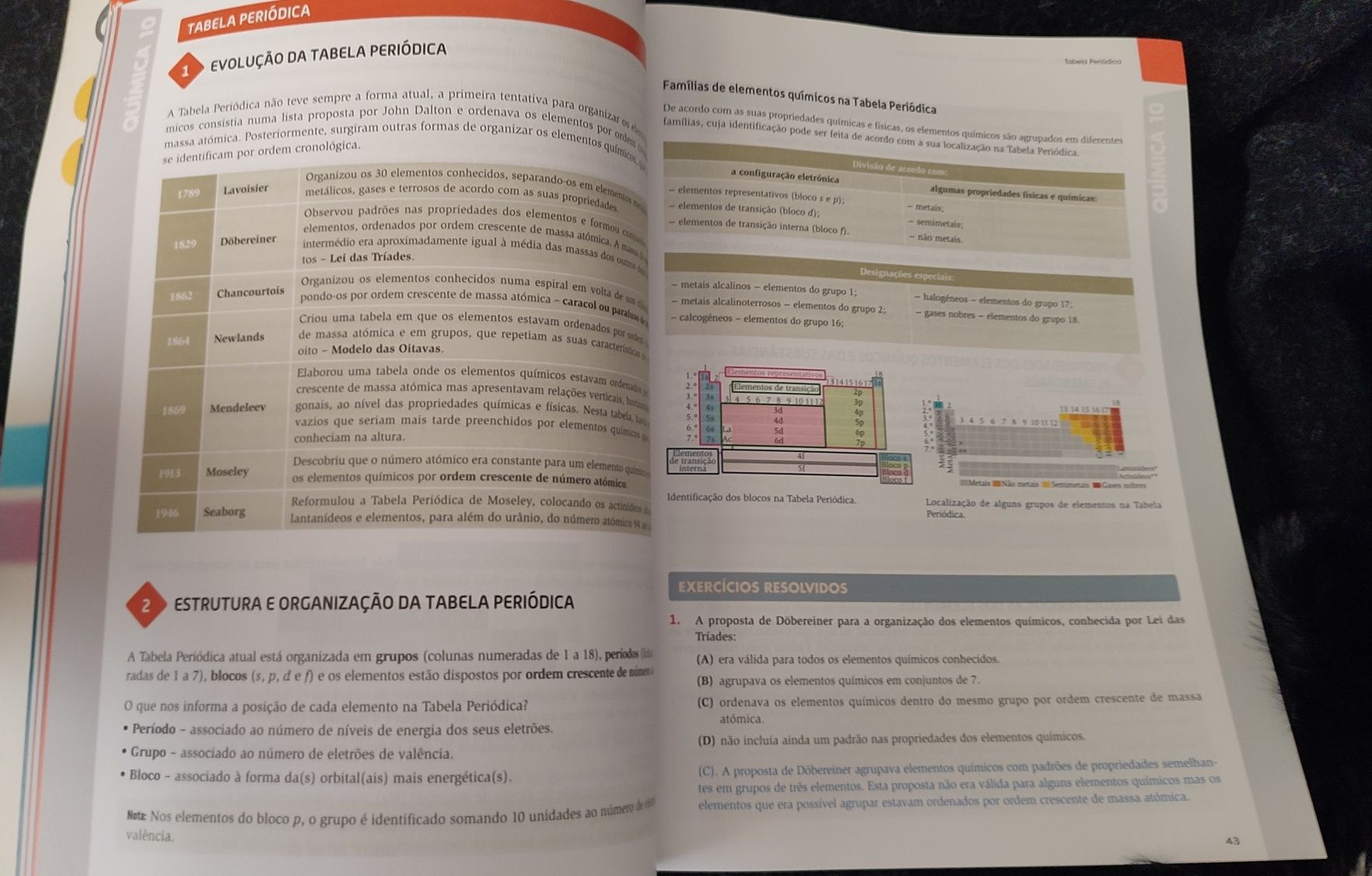 Livro 10° / 11° Exame Física Química A  2024