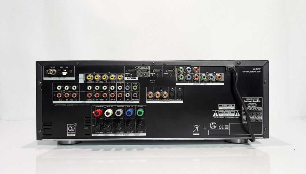 5.1 Ресивер Harman Kardon AVR 141, має 80 Вт/канал/HDMI/ЦАП/Dolby/DTS
