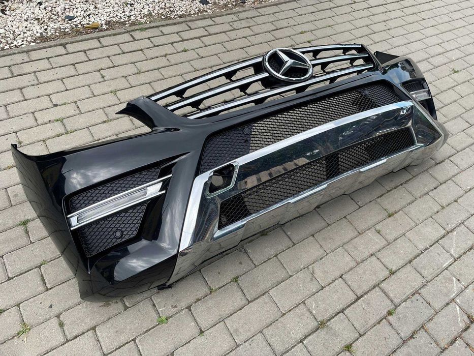 Передний бампер Mercedes ML W166 AMG Мерседес 2011-2015 г
