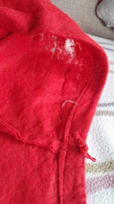 Strój Mikołaja dla dorosłego S do naprawy, uszkodzony