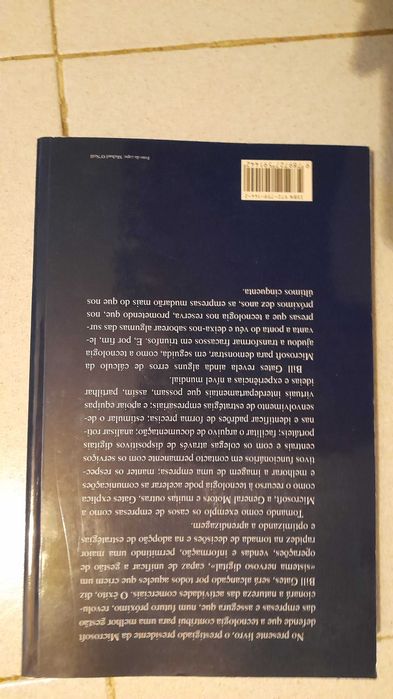 Livro Negocios a Velocidade do Pensamento - Bill Gates - Capa Mole