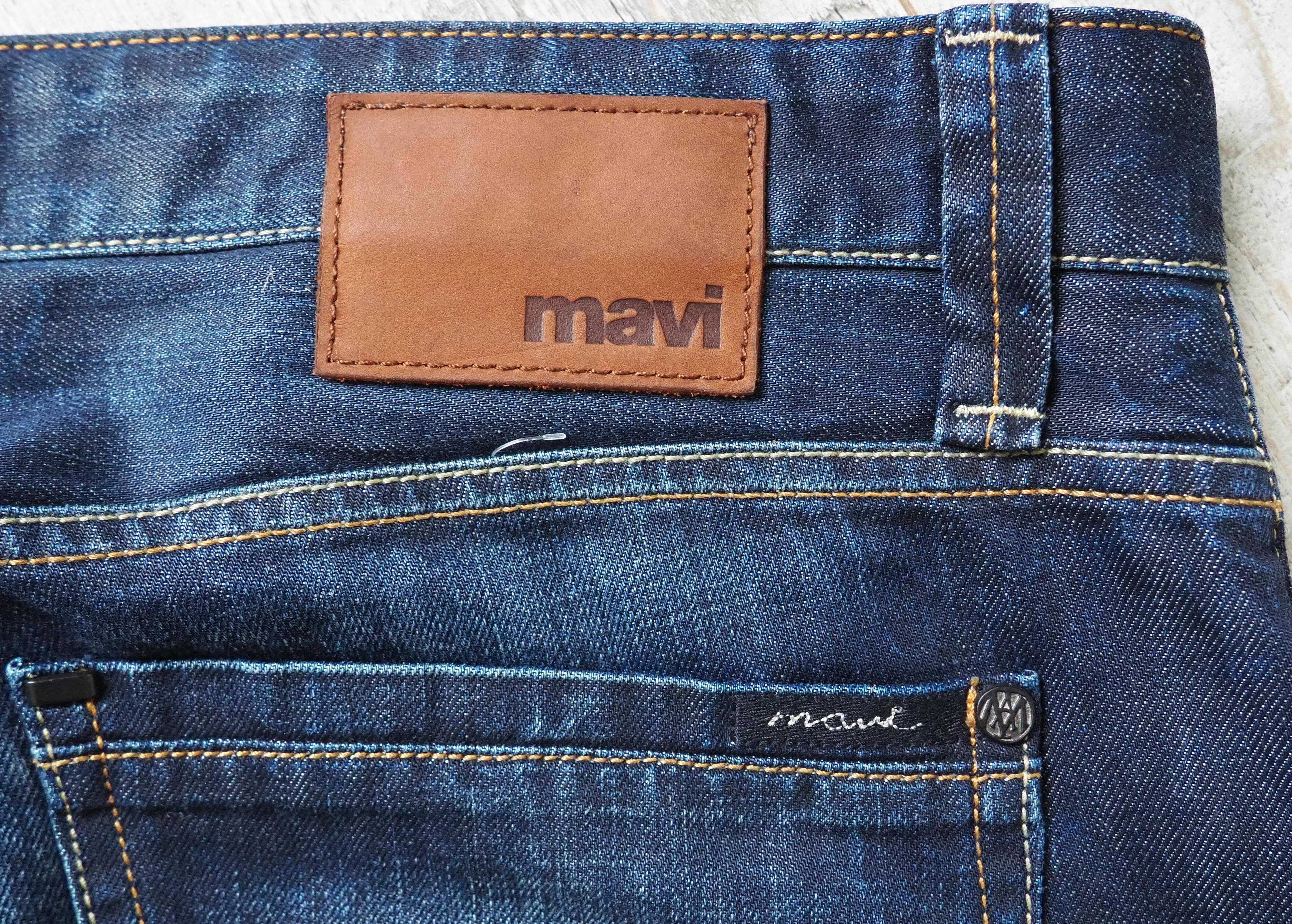 MAVI_Jake_All Blue Slim Skinny Leg_W38 L34