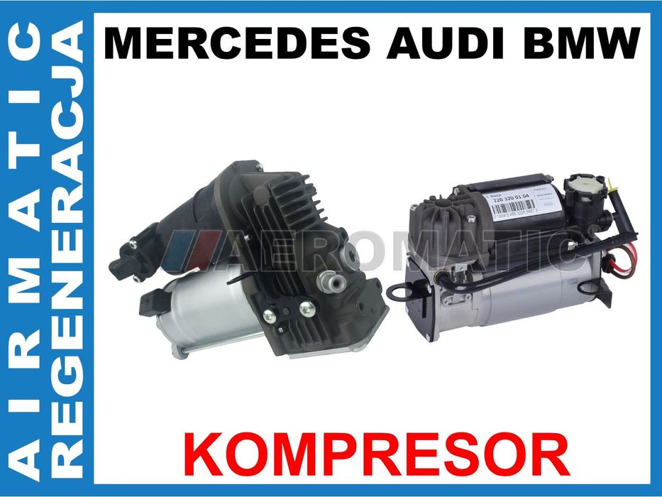 Kompresor Pompa Airmatic Mercedes E S klasa ML GL W220 W221 W222 W164 W166 W211 W212 W213 W216 W251