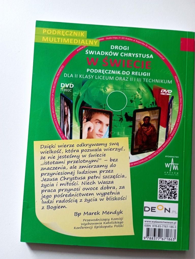 Religia W świecie LO kl.2 Notes ucznia + Podręcznik multimedialny CD