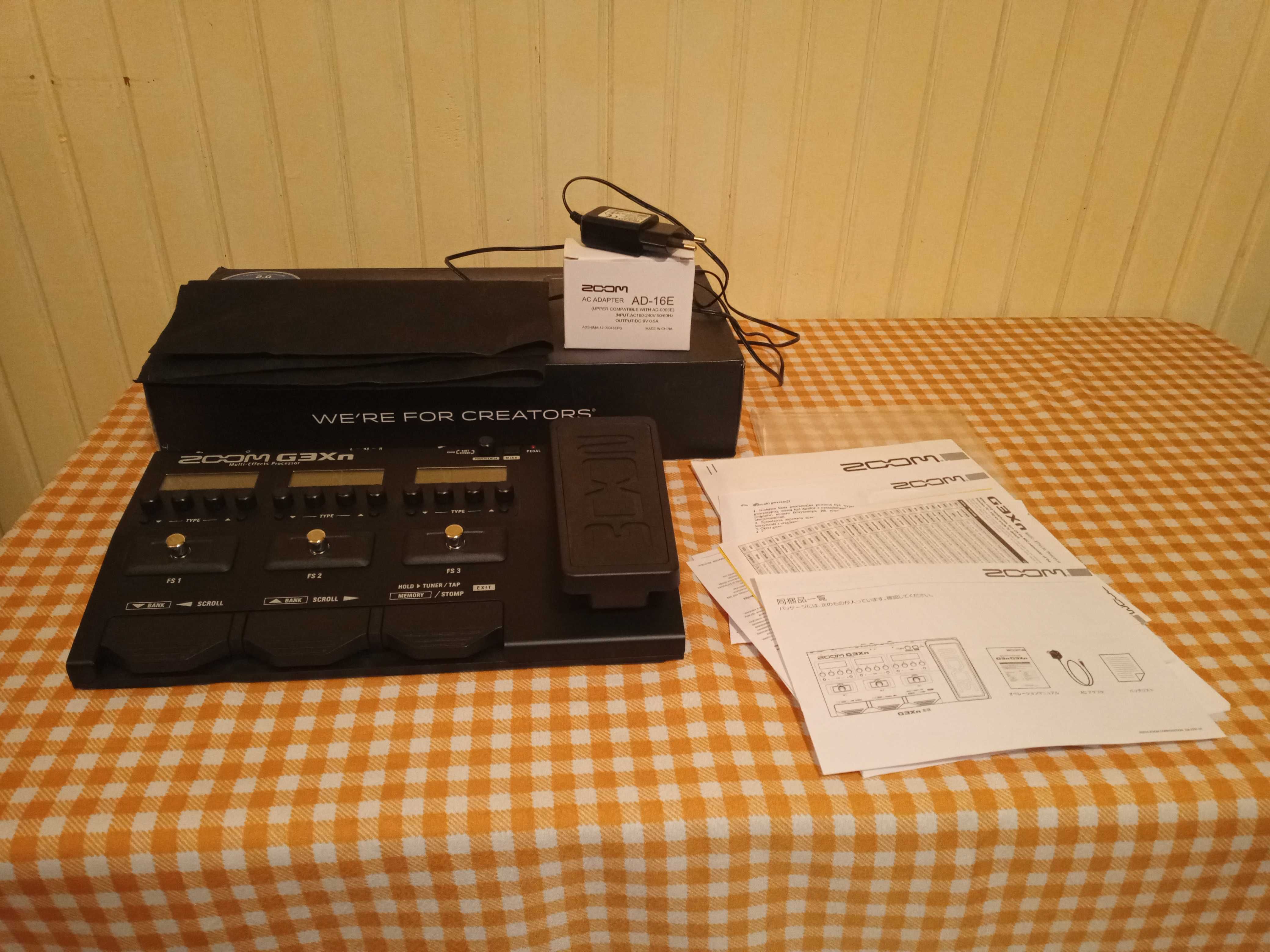 Zoom G3Xn multiefekt gitarowy