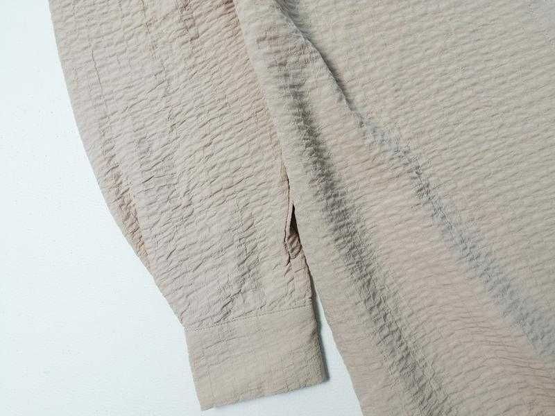 Длинное свободное платье рубашка с разрезами