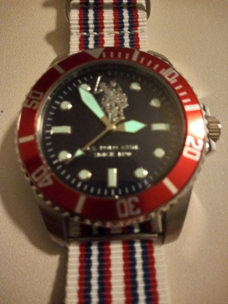 Oryginalny zegarek kwarcowy U.S. Polo Assn.