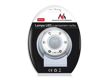 Lampa Led z sensorem ruchu Mce02