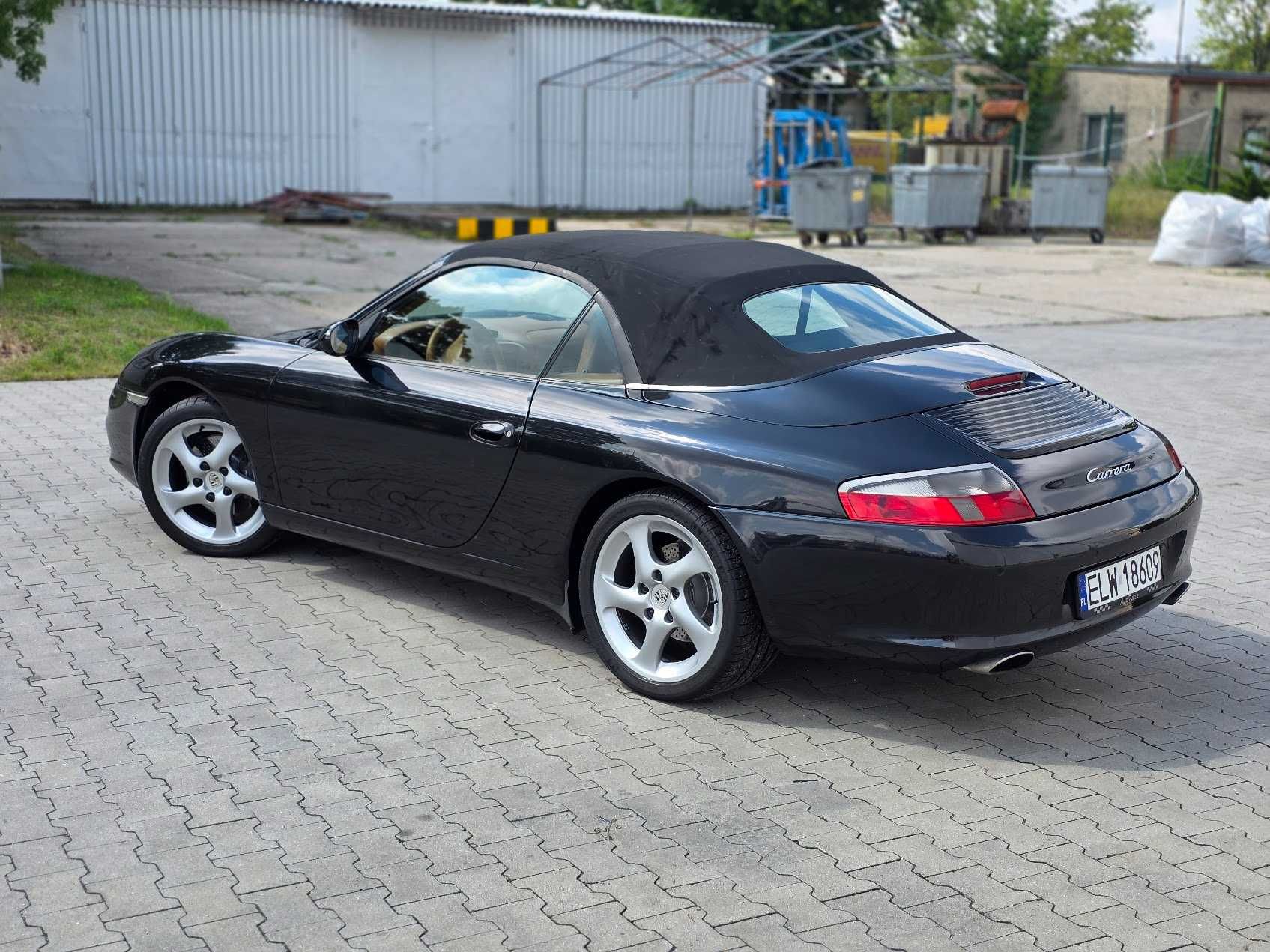 PORSCHE 911 996 carrera 2 cabrio Manual RWD  zakuty silnik FV