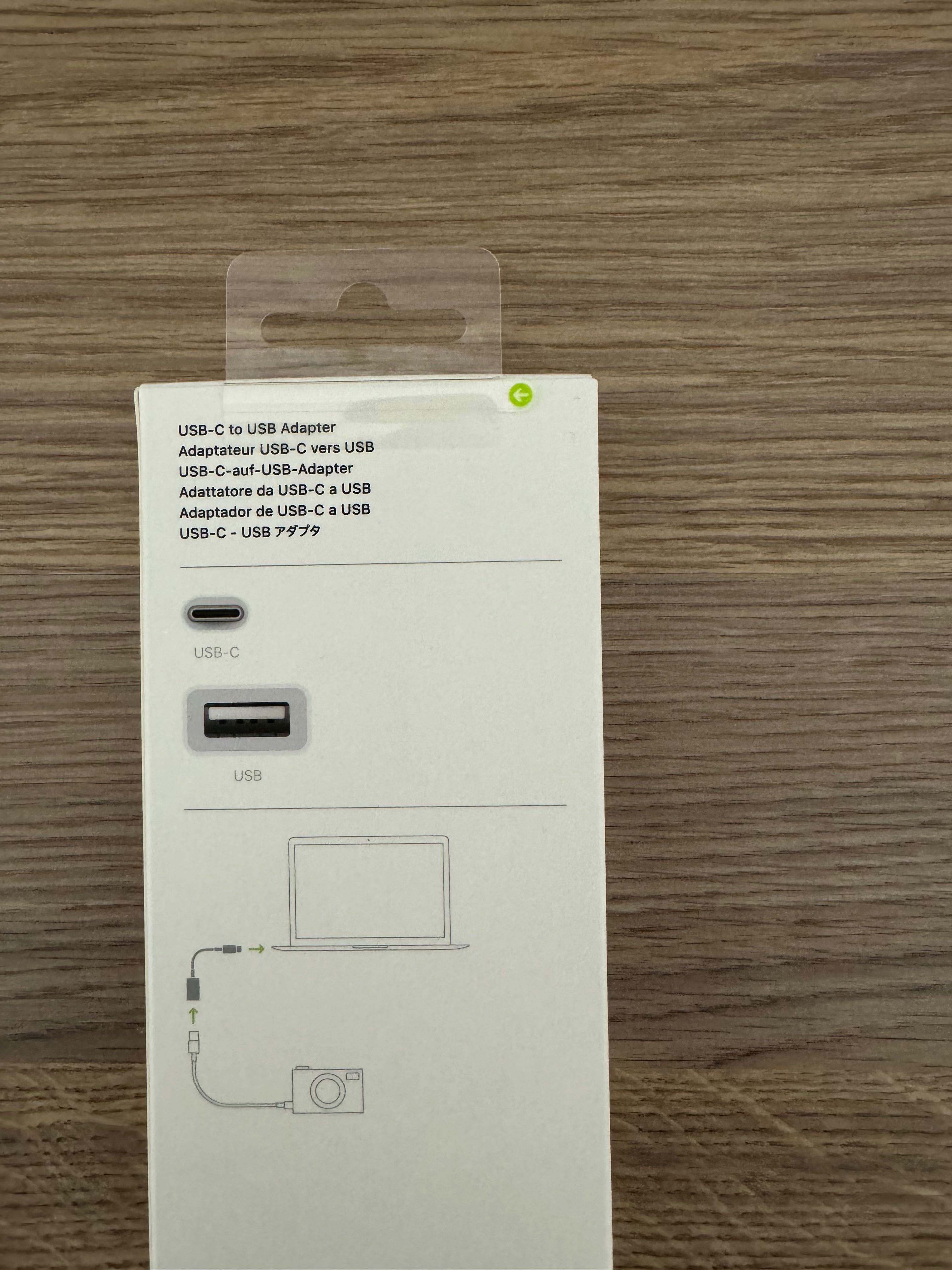 Перехідник Apple USB-C to USB Adapter (Оригінал)