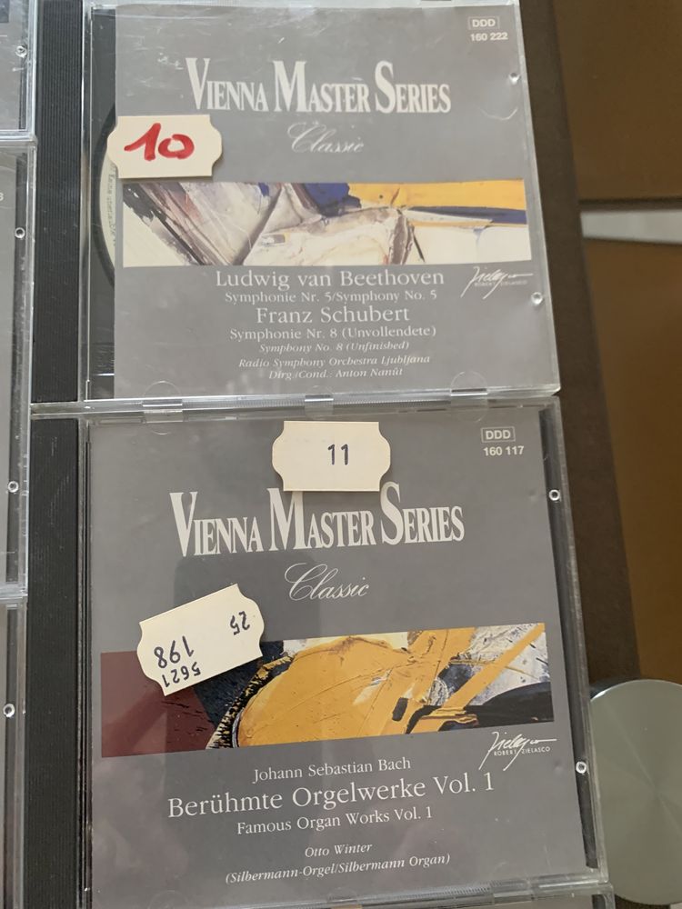 CDs originais de música clássica