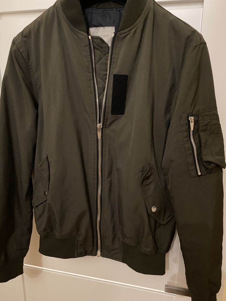 Kurtka bomberka ZARA rozm XL khaki