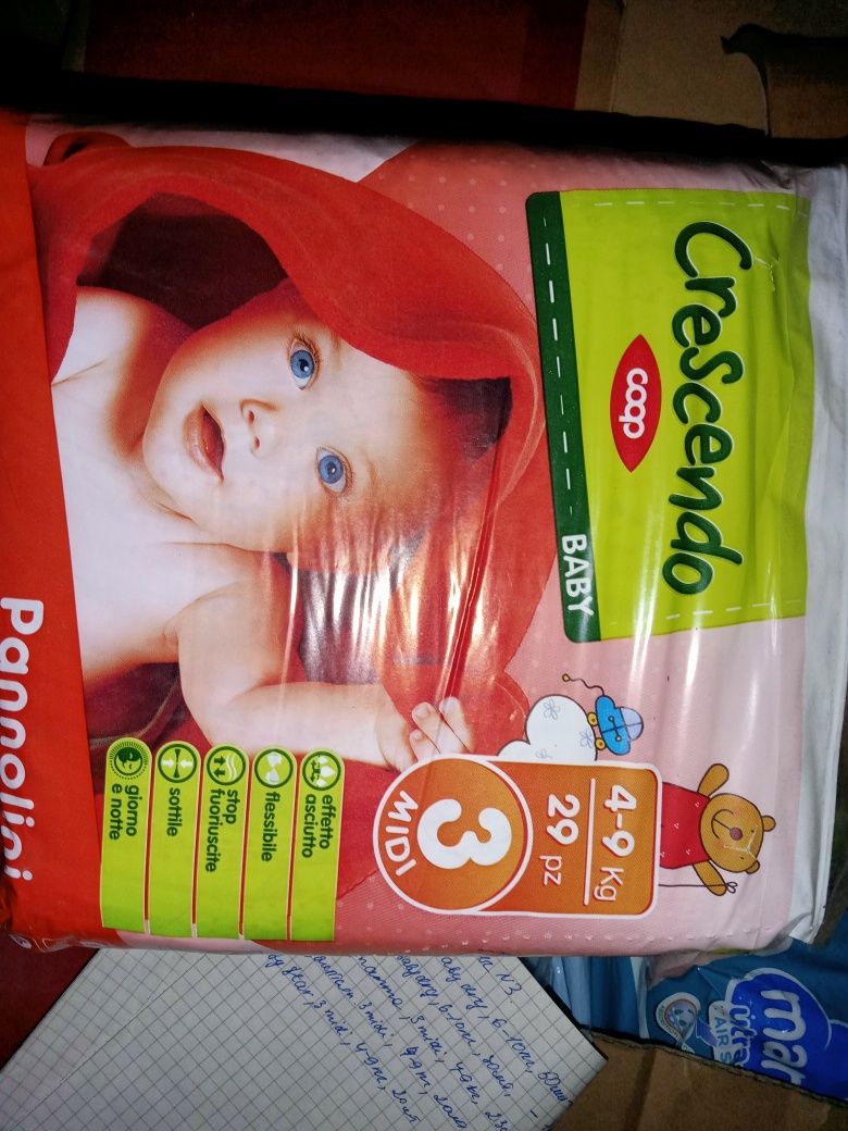 Памперси/підгузники Smart 3 baby dry(4-9kg)