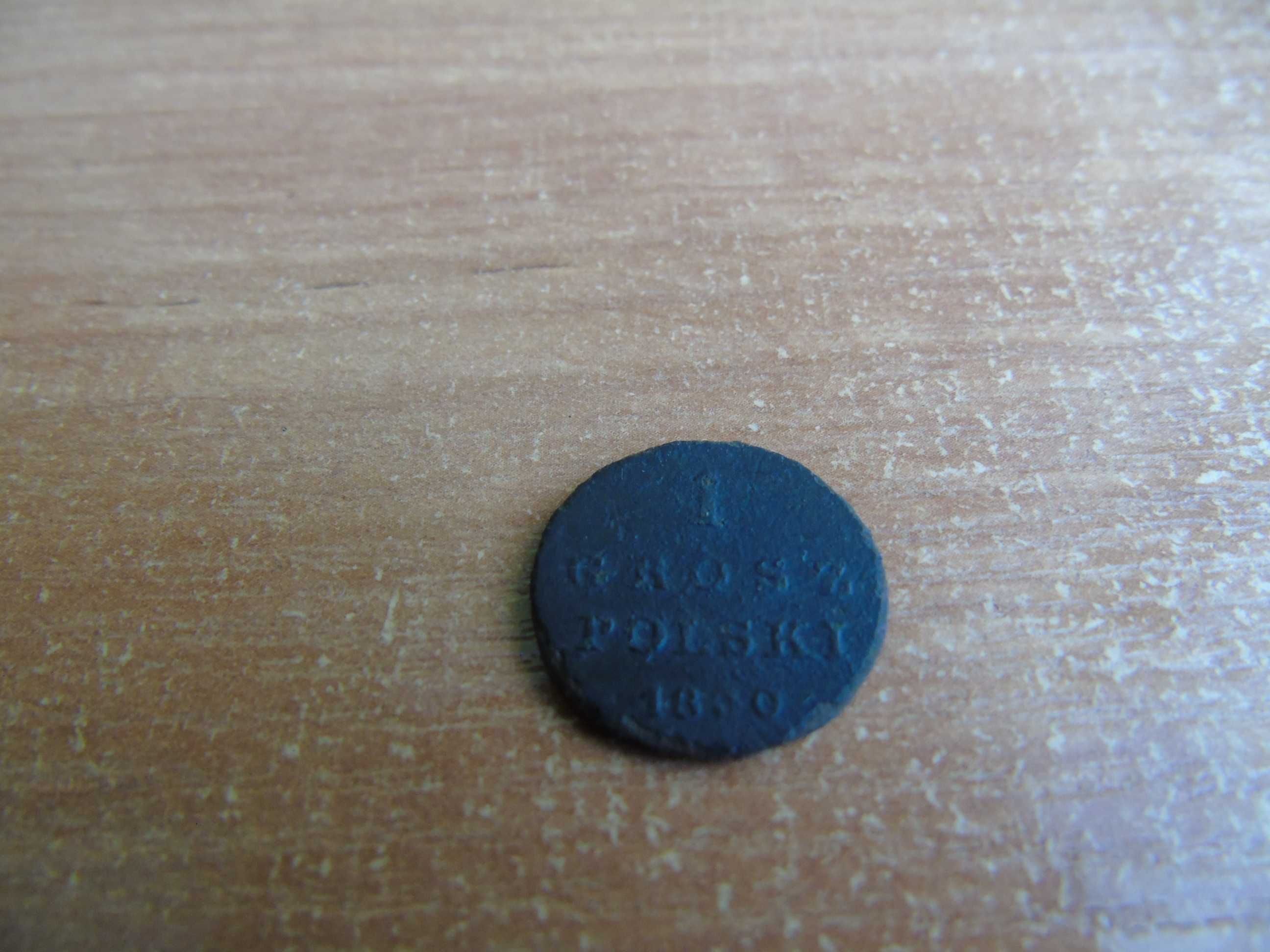 1 grosz z 1830 roku
