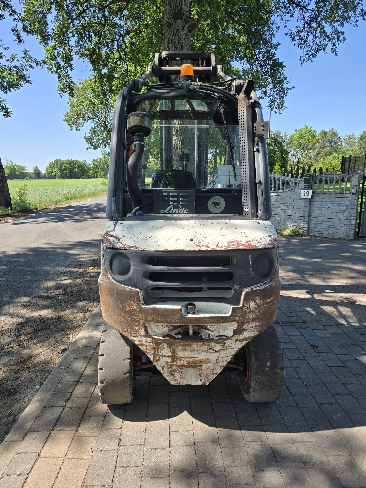 Wózek widłowy Linde H35D 2011r