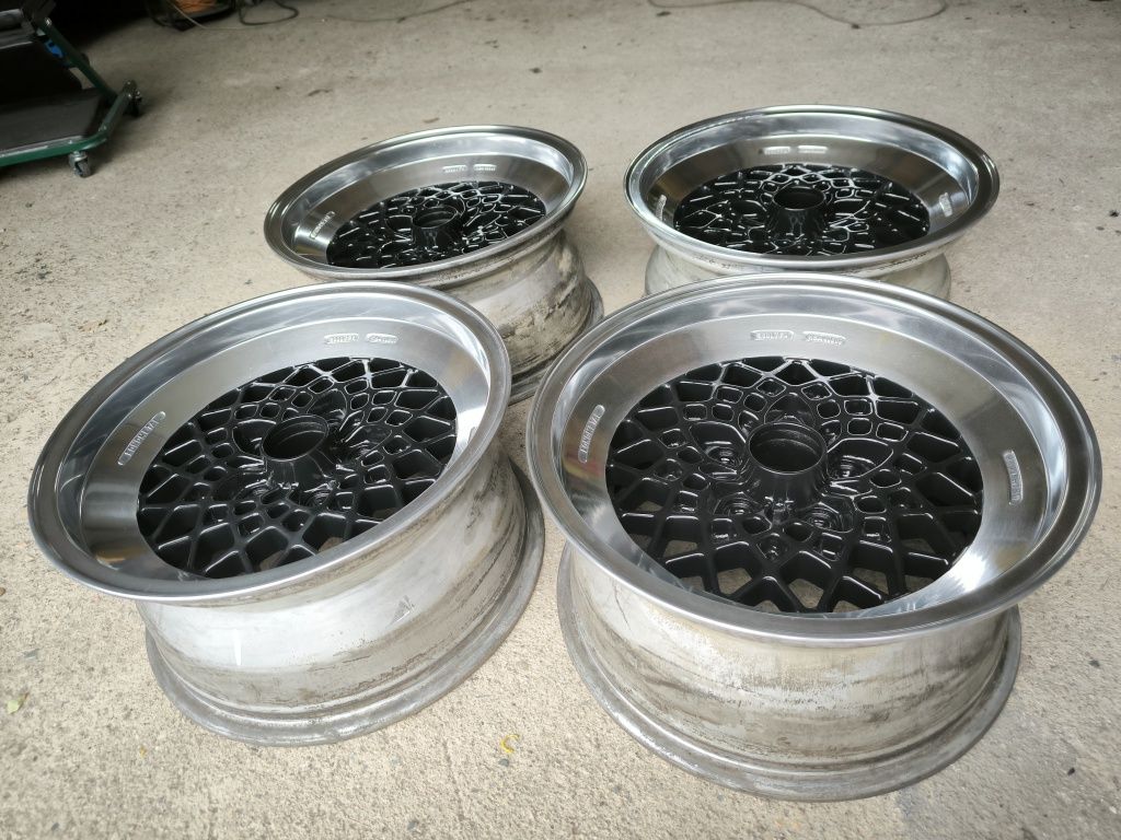Felgi fondmetal 16 5x112 bbs Mercedes polerowane ranty