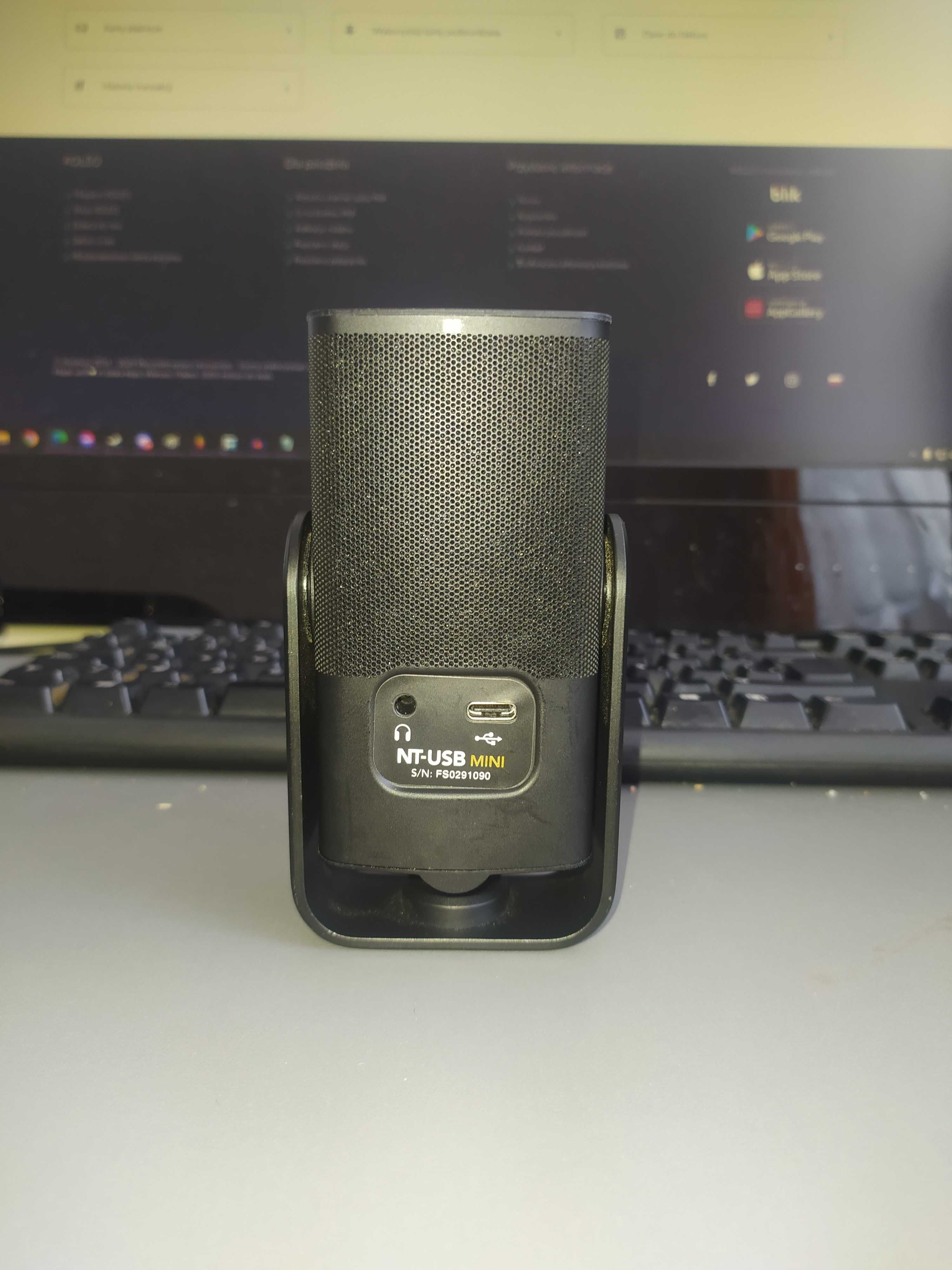 Mikrofon Studyjny Pojemnościowy RODE NT USB MINI