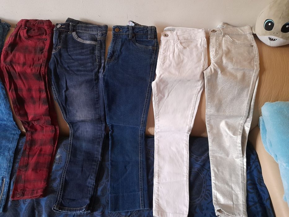 calças para menina 8/9 anos