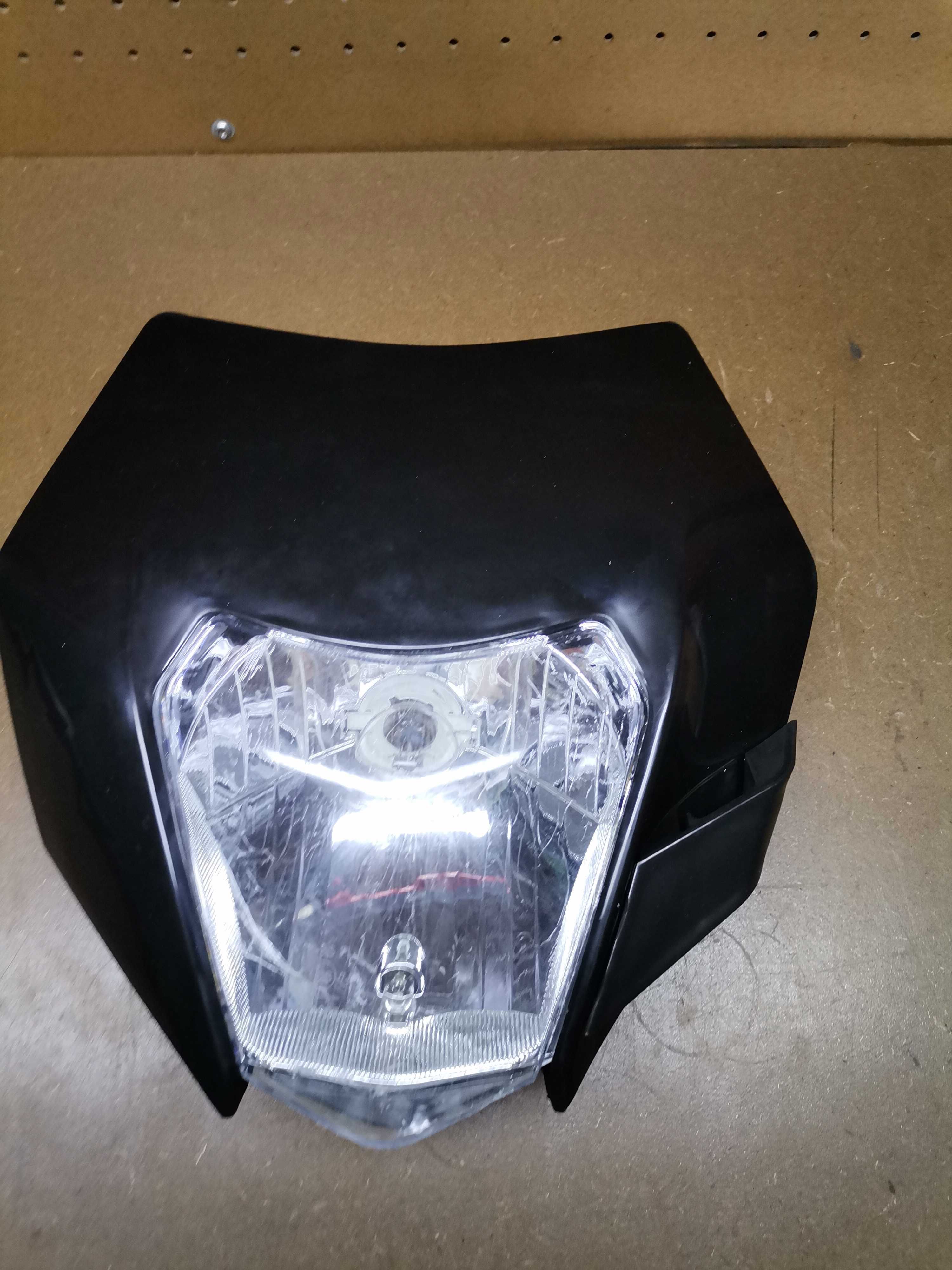 Lampa przednia cross enduro uniwersalna