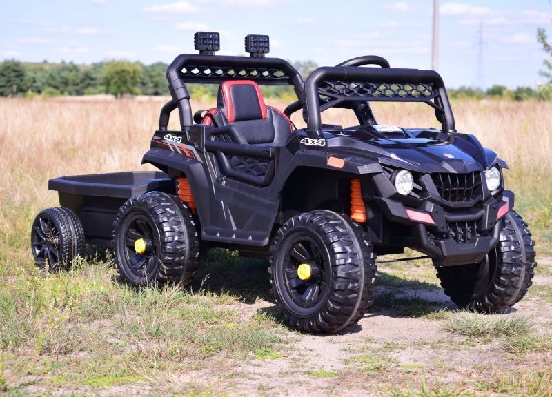 Auto na akumulator BUGGY Z PRZYCZEPĄ , PILOT BDM0929AL