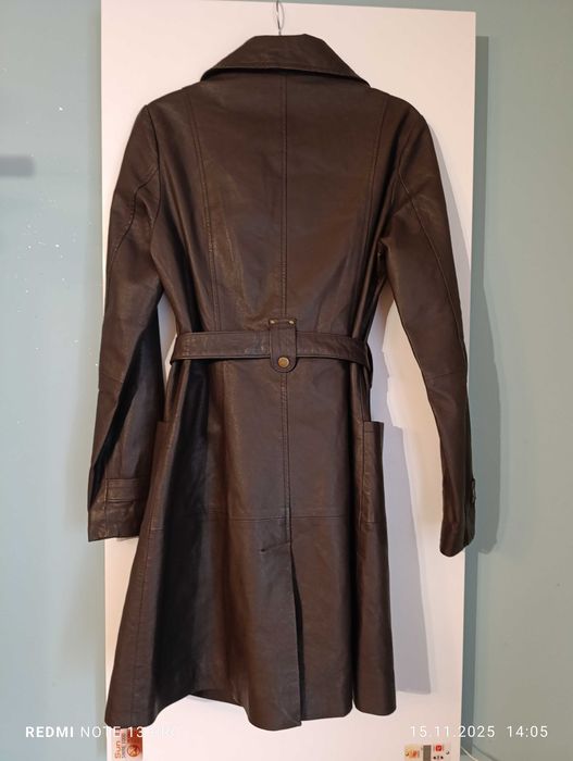 płaszcz skórzany Orsay
