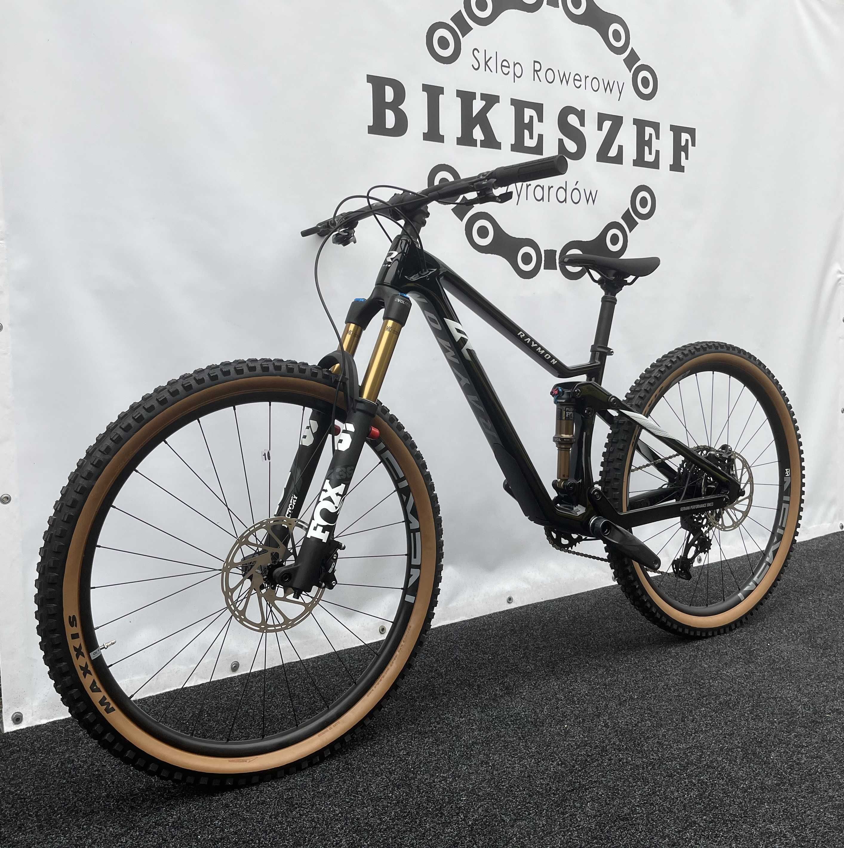 Rower MTB RAYMON FULLRAY 150 10.0 karbon FOX36 KASHIMA (S) wysyłka