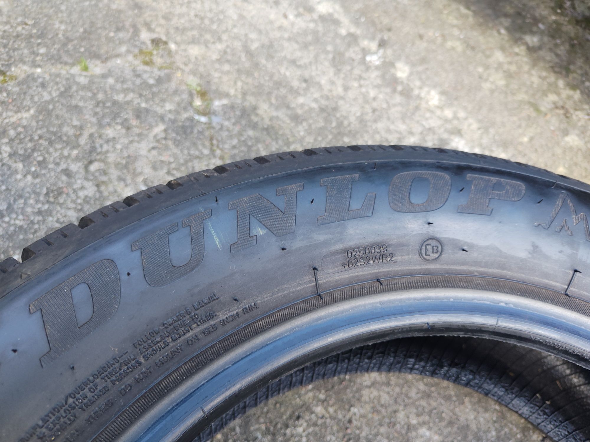 2021r 1szt DEMO jak NOWA Dunlop Winter Sport 5 205/60/16 96H 9mm 2021r