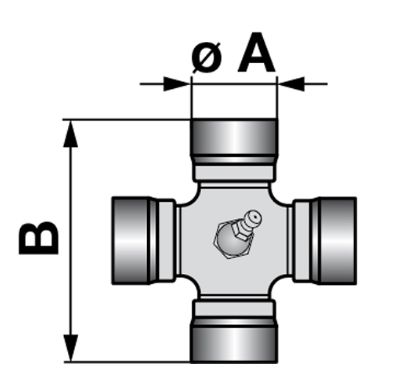 Krzyżak Walterscheid 42x104 Rębak FAE Fao Wirtgen Seppi W2600 P600 WOM