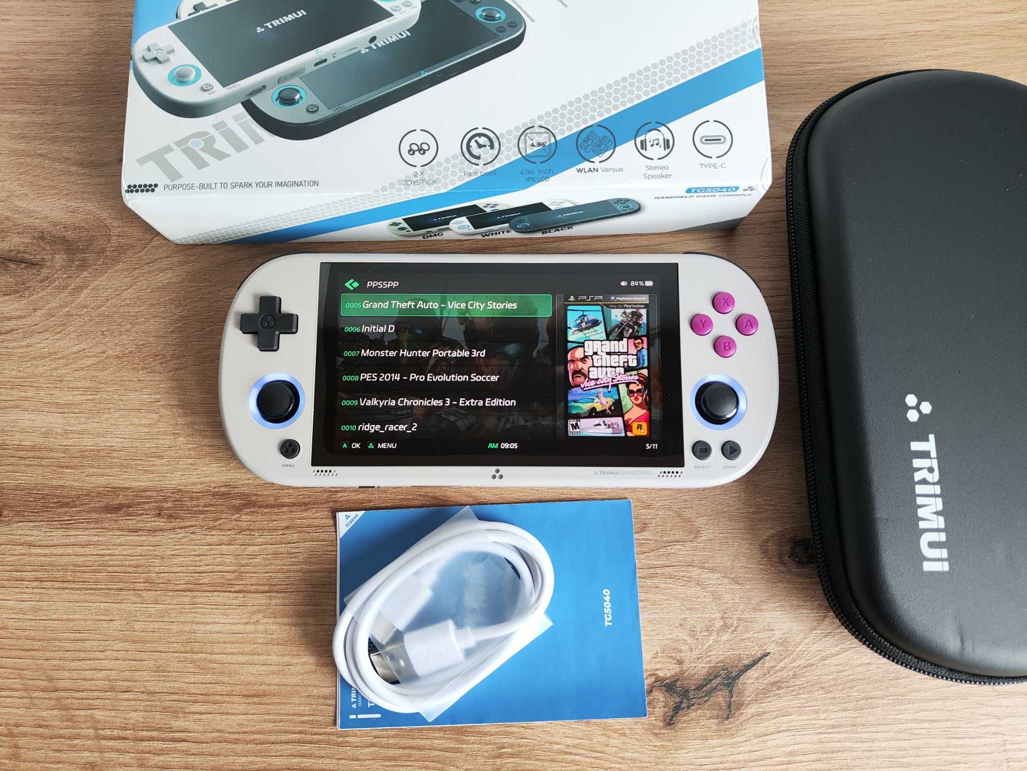 Nowa! Konsola Trimui Smart PRO z kartą 64GB + etui +szkło hartowane