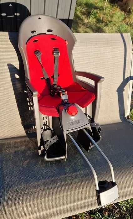 Fotelik rowerowy tylny Hamax Siesta uchylany na ramę pod siodełko