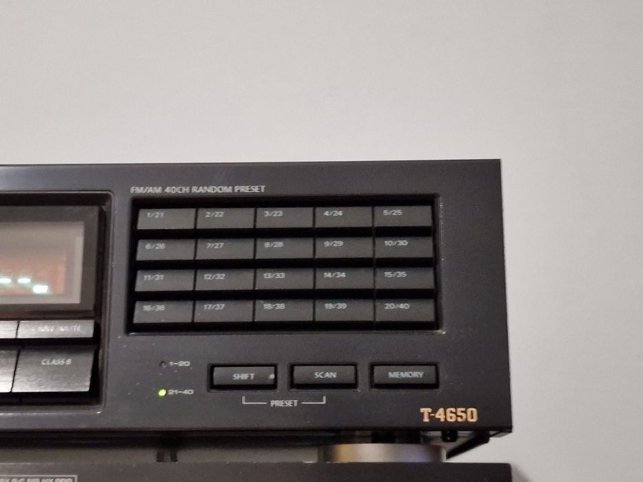 Onkyo Radio  T-4650 

Sprzęt w dobrej kondycji jedynie radio